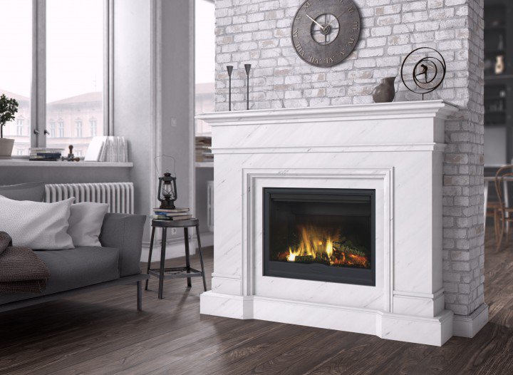 Портал для каміна (облицювання) Мадрид Crema marfil