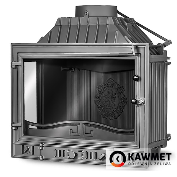 Камінна топка KAWMET W4 (14,5 kW) з додатковим лівим склом