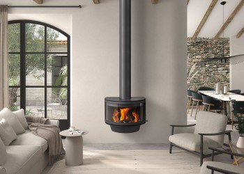 Дизайнерський камін Rocal Ronde Frontal