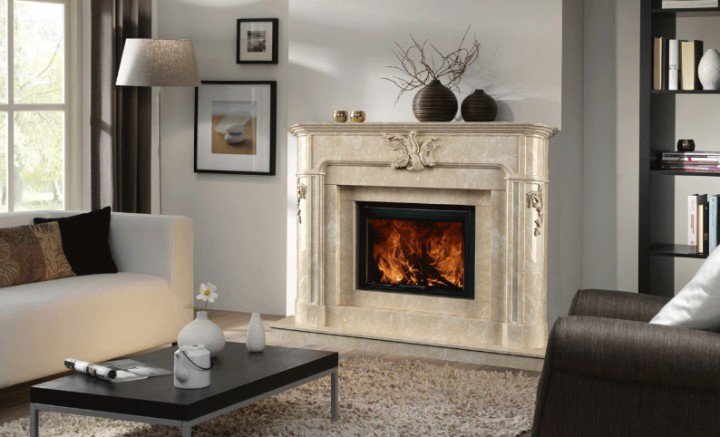 Портал для каміна (облицювання) Женева Crema Marfil