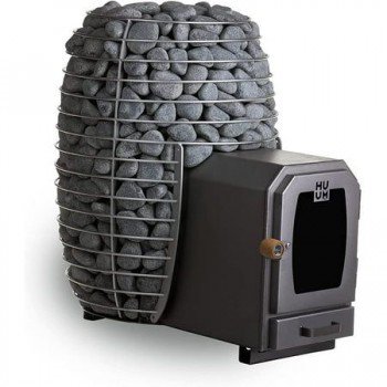 Дров'яна піч для лазні та сауни HUUM HIVE Wood LS 17 kW виносна топка
