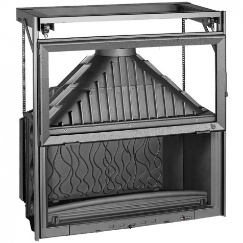 Камінна топка INVICTA 1100 GRANDE VISION гільйотина