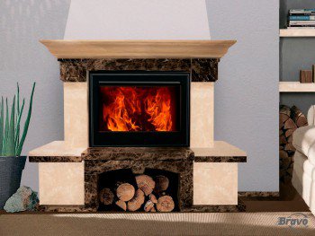 Портал для каміна (облицювання) Глорія