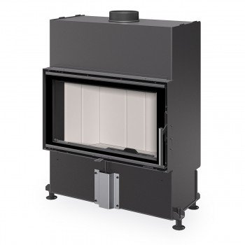 HEAT 4g 70.44.14 - вузька сталева камінна топка