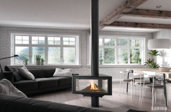 Дизайнерський камін Rocal Born