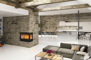 Камінна касета Rocal ARc 76 LD/LI