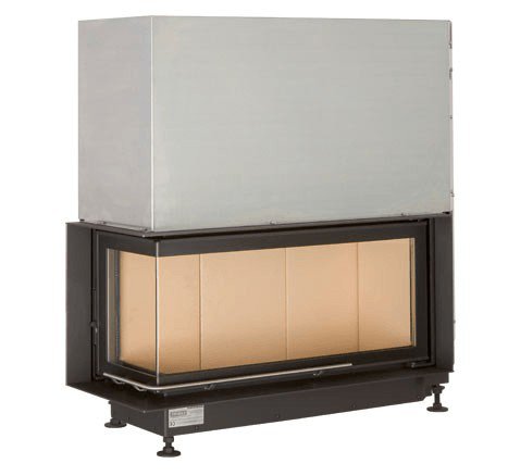 Камінна топка Brunner Architektur-Kamin Eck 38/86/36 ліве бічне скло