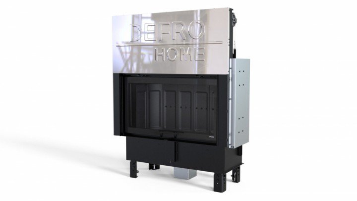 Камінна топка DEFRO Home INTRA LA G (чорний шамот)