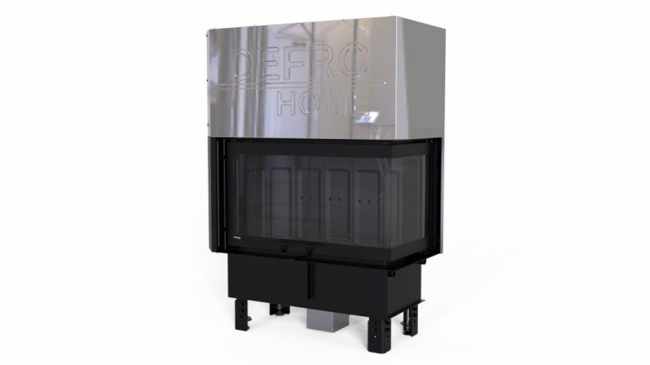 Камінна топка DEFRO Home INTRA ME BP G (чорний шамот)