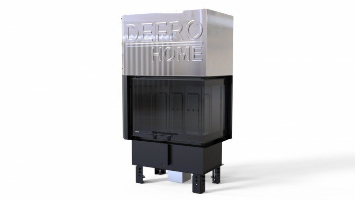 Камінна топка DEFRO Home INTRA SM BP G Mini (чорний шамот)