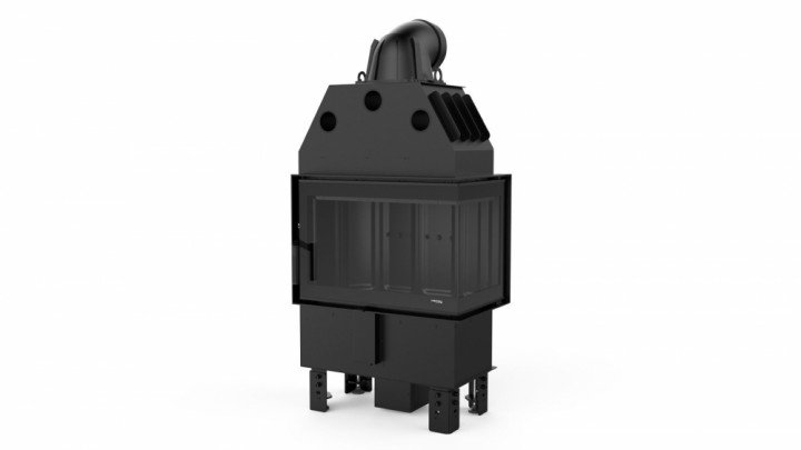 Камінна топка DEFRO Home INTRA SM BP MINI (чорний шамот)