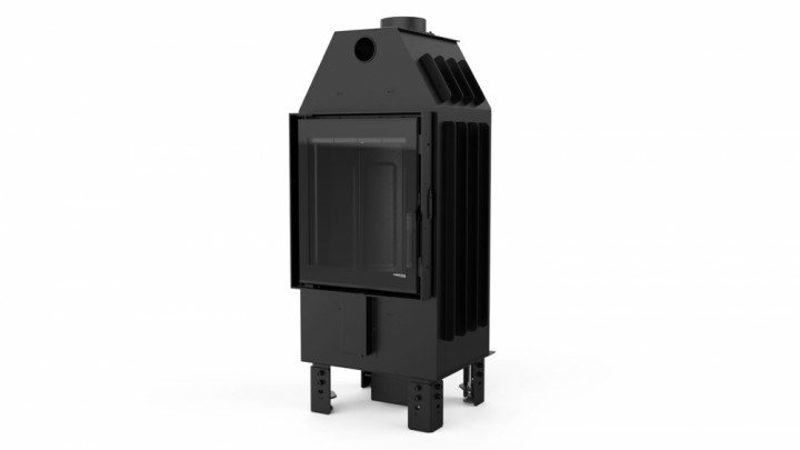 Камінна топка DEFRO Home INTRA XSM (чорний шамот)