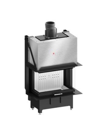 Камінна топка Hitze TRINITY TRI80x35x53
