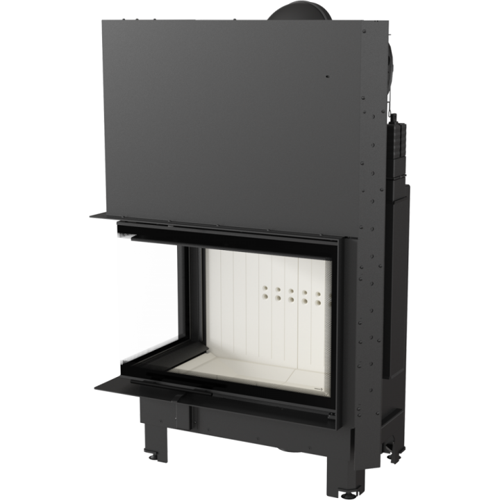 Камінна топка MBA 17 ліва BS гільйотина гнуте скло