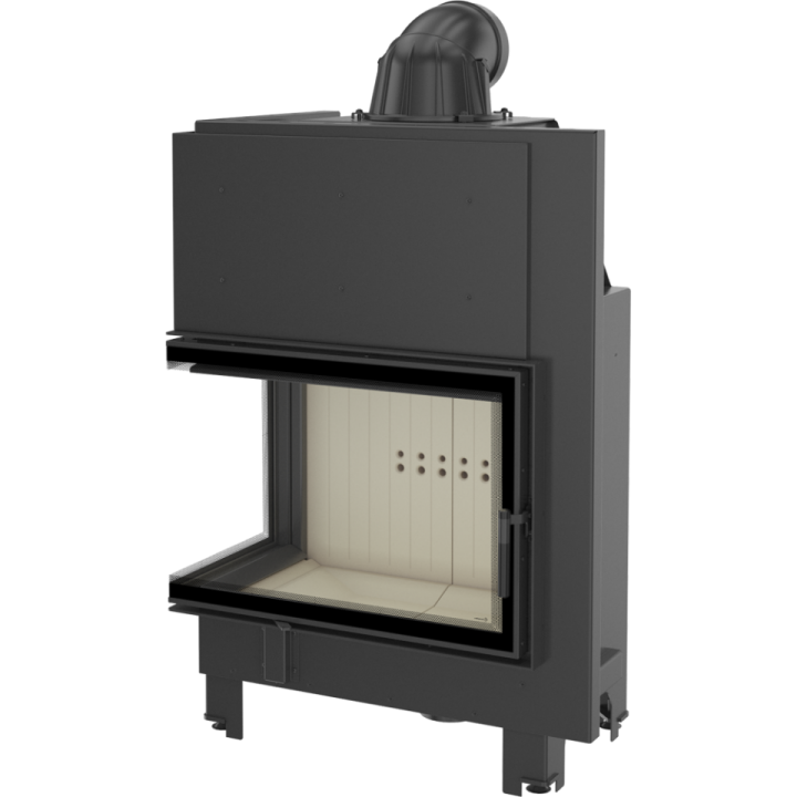 Камінна топка MBA 17 ліва BS гнуте скло