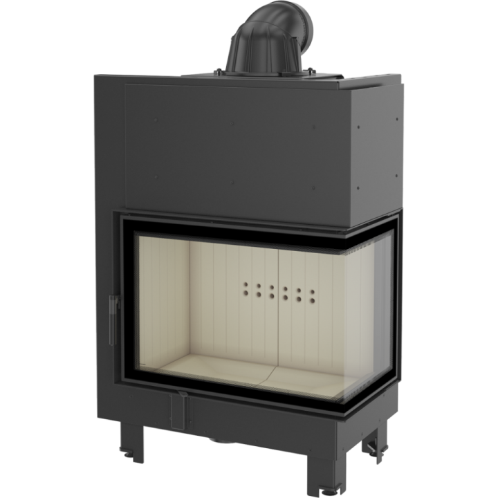 Камінна топка MBA 17 права BS гнуте скло