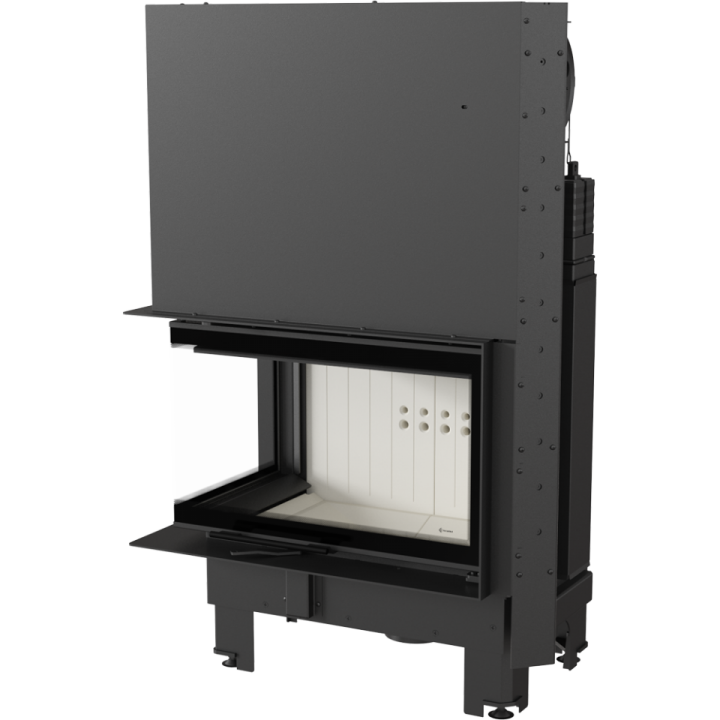 Камінна топка MBM 10 ліва BS гільйотина гнуте скло