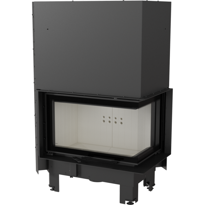 Камінна топка MBM 10 права BS гільйотина гнуте скло