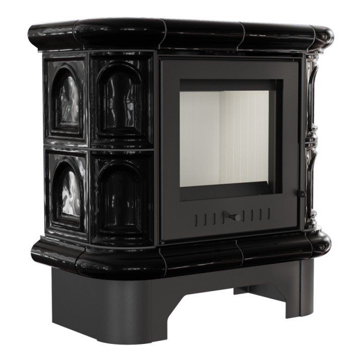 Камінна топка WK 440 кахель чорна
