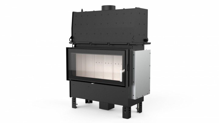 КАМІННА ТОПКА З ВОДЯНИМ КОНТУРОМ DEFRO Home RIVA LA SHORT