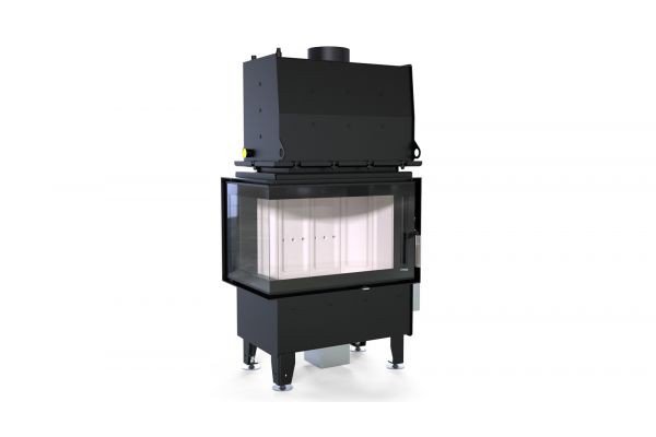 Камінна топка З водяним контуром DEFRO Home RIVA SM BL SHORT