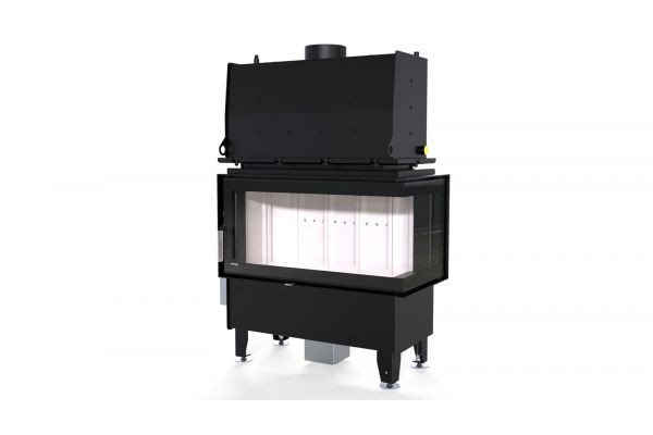 Камінна топка з водяним контуром DEFRO Home RIVA ME BP SHORT