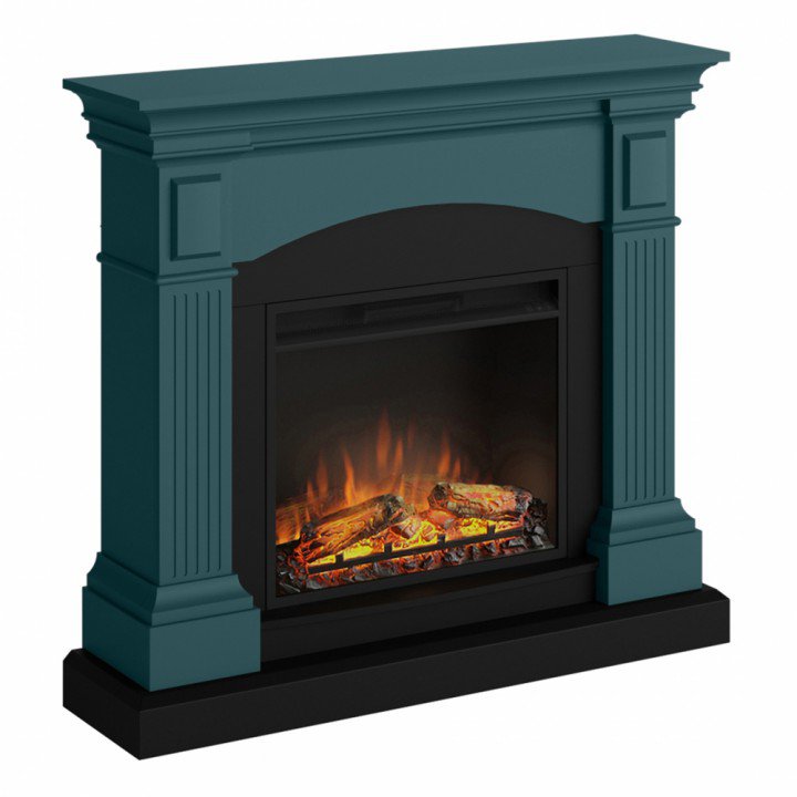 КАМІНОКОМПЛЕКТ TAGU MAGNA БІРЮЗОВИЙ