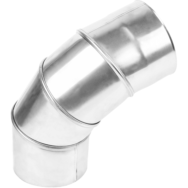 Коліно нержавійка 90° 220