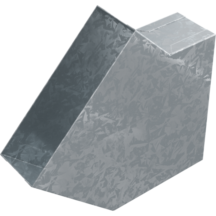 Коліно прямокутне 45 °