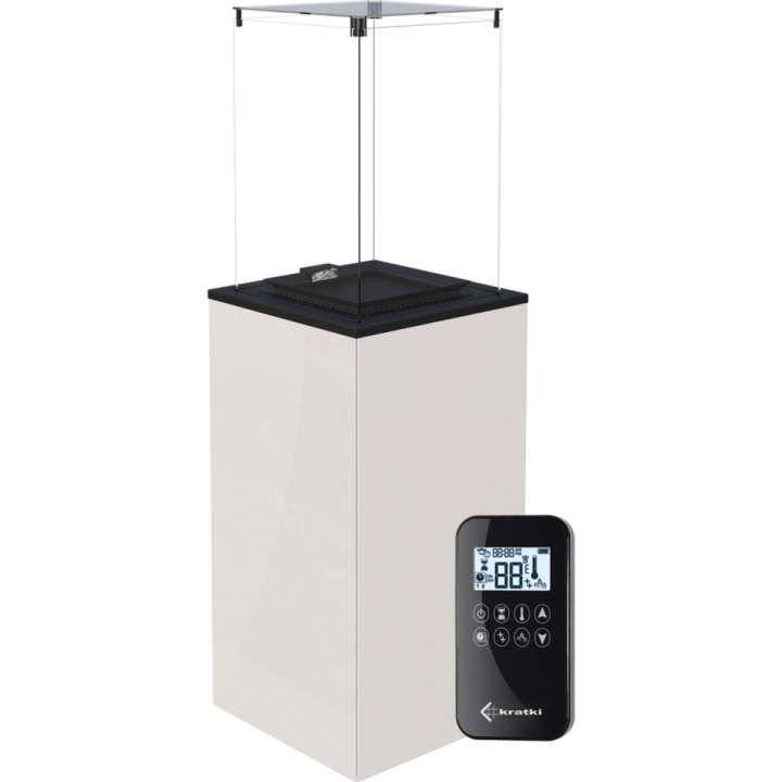 Обігрівач газовий PATIO MINI білий пульт