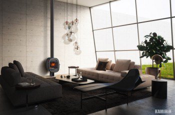 Дизайнерський камін Rocal Oval