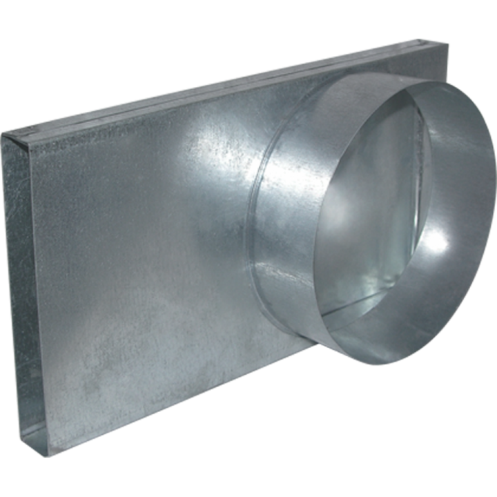 Перехідник канал-труба 90 ° 125 для підводу ззовні