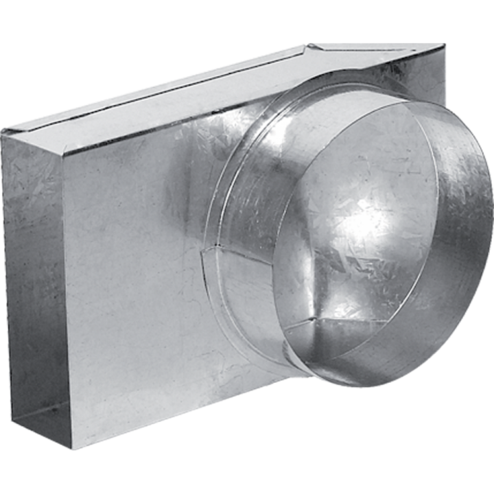 Перехідник канал-труба 90 ° 125