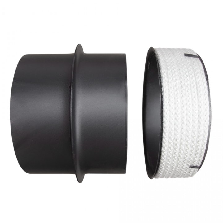 Перехідник сталева труба - керамічний димохід Ø 120/180 Kratki