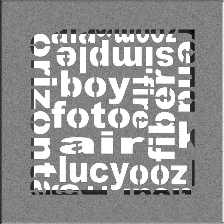 Решітка ABC граніт 17*17