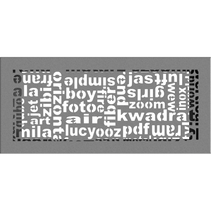 Решітка ABC граніт 17*37