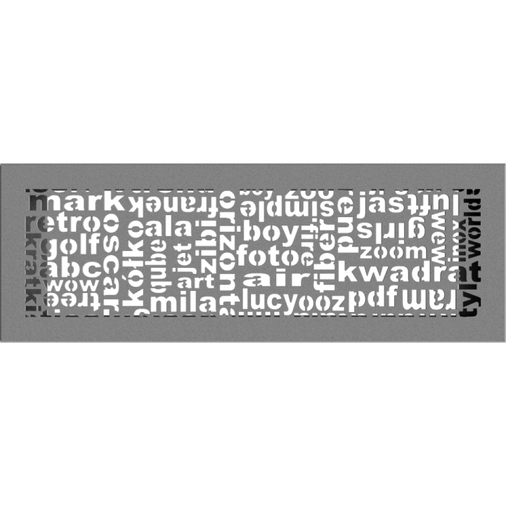 Решітка ABC граніт 17*49