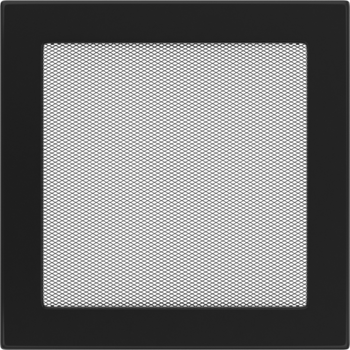 Решітка чорна 22*22 (фарбована)