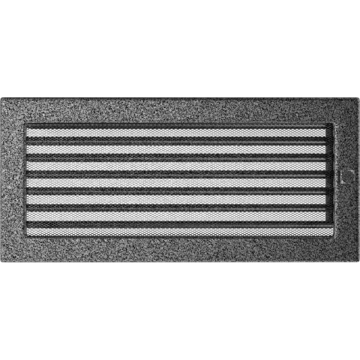 Решітка чорно-срібна 17*37 (фарбована) жалюзі