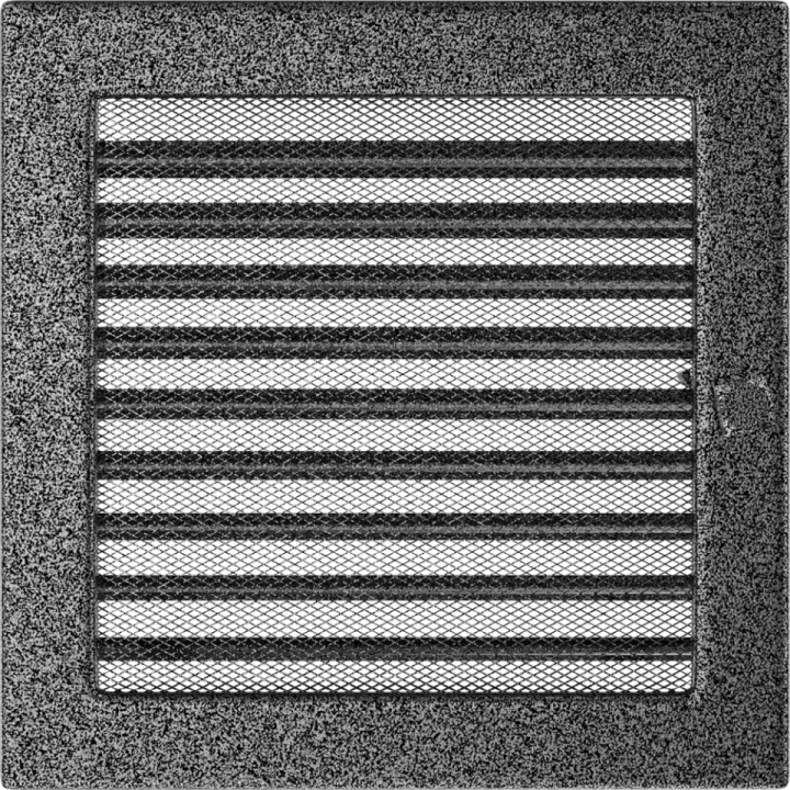 Решітка чорно-срібна 22*22 (фарбована) жалюзі
