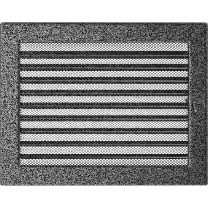 Решітка чорно-срібна 22*30 (фарбована) жалюзі