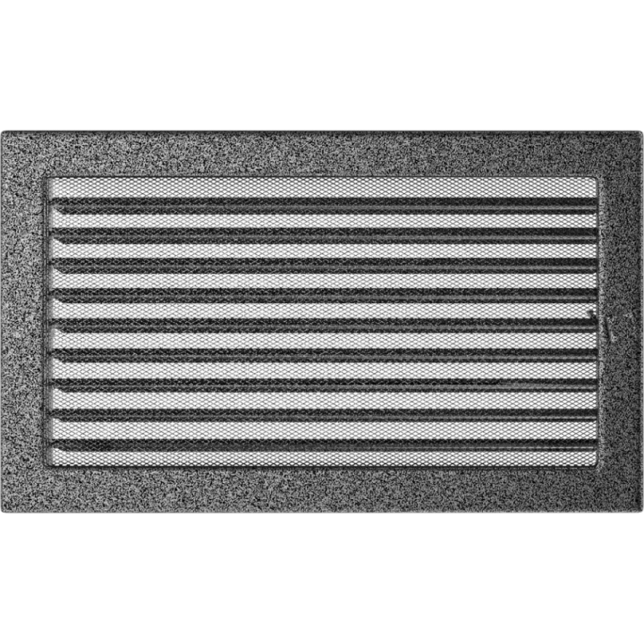 Решітка чорно-срібна 22*37 (фарбована) жалюзі