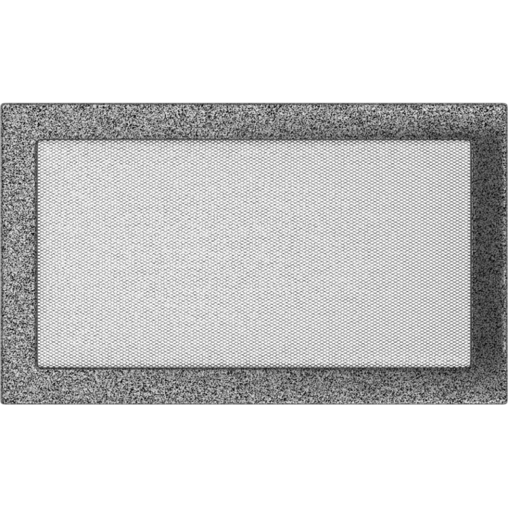Решітка чорно-срібна 22*37 (фарбована)