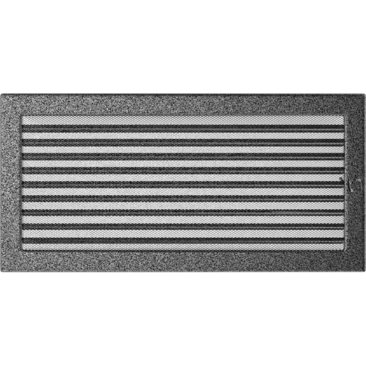 Решітка чорно-срібна 22*45 (фарбована) жалюзі