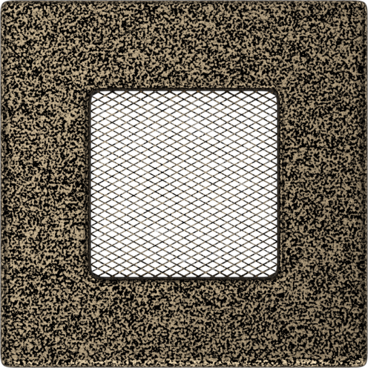 Решітка чорно-золота 11*11 (фарбована)
