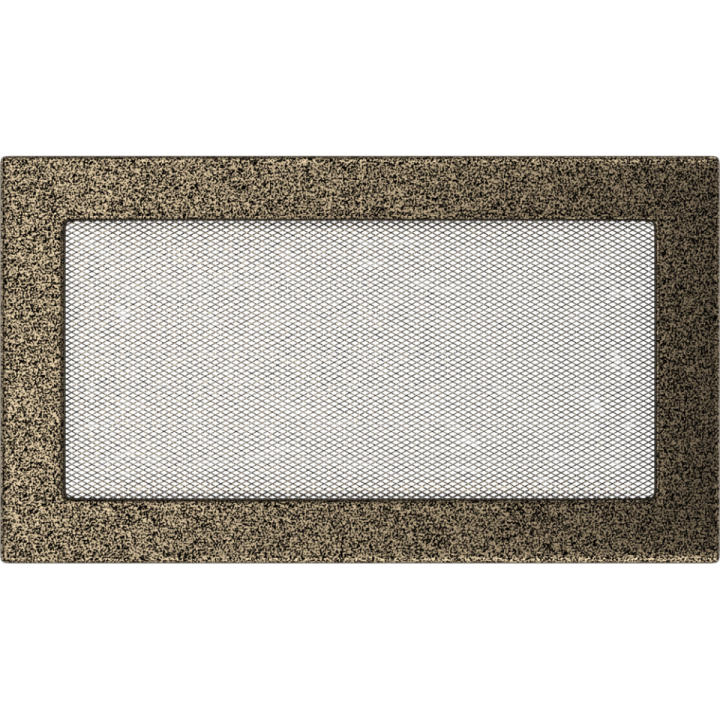 Решітка чорно-золота 17*30 (фарбована)