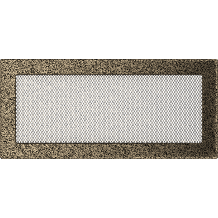 Решітка чорно-золота 17*37 (фарбована)