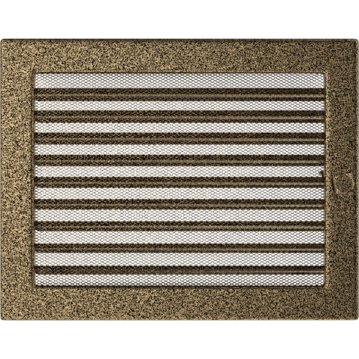 Решітка чорно-золота 22*30 (фарбована) жалюзі