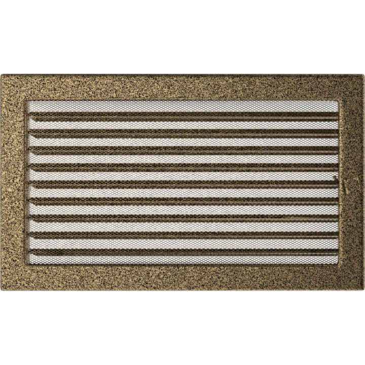 Решітка чорно-золота 22*37 (фарбована) жалюзі