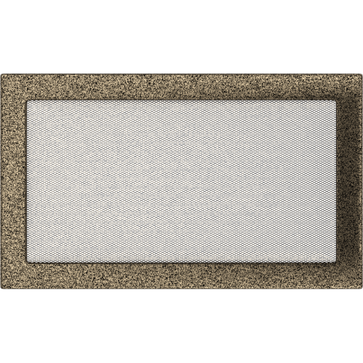 Решітка чорно-золота 22*37 (фарбована)